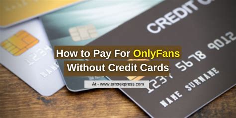 How to Fix Onlyfans Credit Card Not Verified